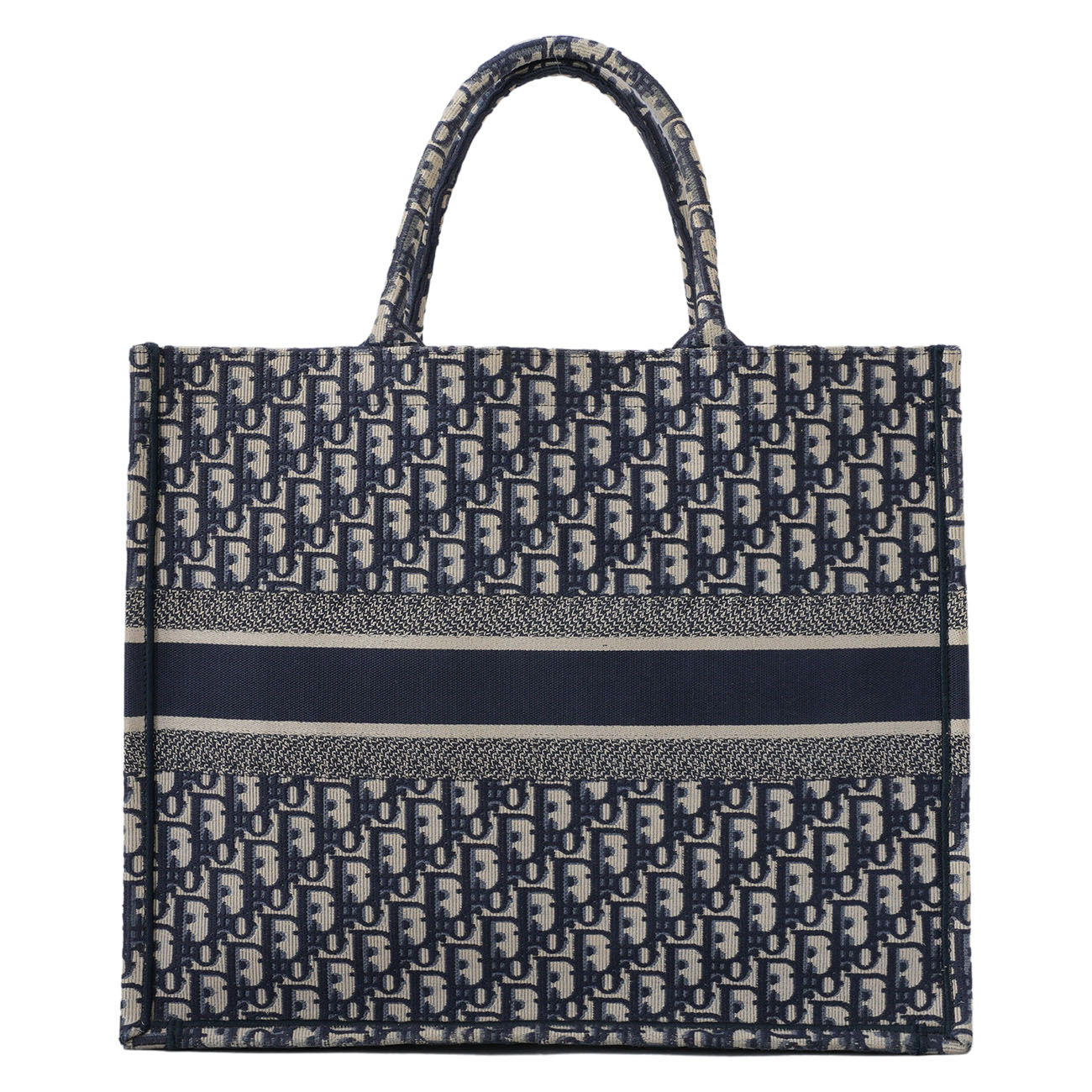 CHRISTIAN DIOR(USED)디올 오블리크 북토트백 라지